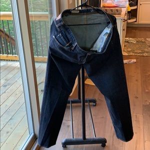 AG denim men’s 38x32 dark blue jeans